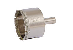 Свердло трубчасте GRANITE з алмазним напиленням для скла та плитки 45 мм 2-01-245