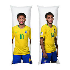 Дакімакура подушка-обіймашка «Неймар у спортивній формі. Neymar da Silva Santos Junior in sportswear»