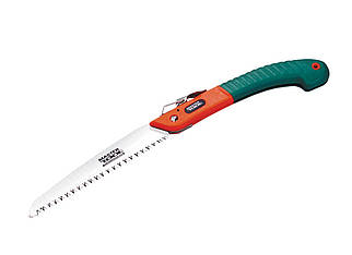 Ножівка садова MASTERTOOL складана 180 мм 7TPI гартований зуб 3-D заточування 14-6017