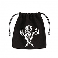 Мішечок для дайсів Dwarven Basic Dice Bag Beige & Black