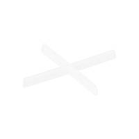 Хрестики дистанційні для укладання керамічної плитки MASTERTOOL 1.0 мм 170 шт 81-0510