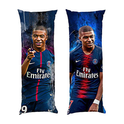 Дакімакура подушка-обіймашка «Кіліан Мбаппе. Арт. Kylian Mbappe Lottin. Art», фото 1