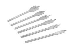 Набір свердел для дерева MASTERTOOL перових 6 шт (10/12/16/18/20/25 мм) 14-0600