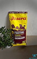 Сухой корм для привередливых собак Josera Festival с лососем и деликатным соусом 15 кг