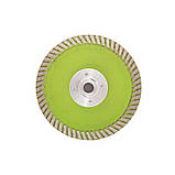 Диск алмазний WERTVOLL TURBO CUT&POLISH 125х2.8 мм 24% висота алмазного шару 8/24 мм Ø22.2 мм/М14 12250 об/хв, фото 2