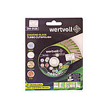 Диск алмазний WERTVOLL TURBO CUT&POLISH 125х2.8 мм 24% висота алмазного шару 8/24 мм Ø22.2 мм/М14 12250 об/хв, фото 3