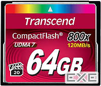 Карта памяти Transcend CF 64GB(800X) (TS64GCF800)