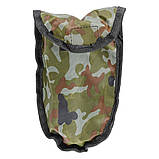 Лопата саперна MASTERTOOL 110х160х460 мм складана з чохлом 14-6281, фото 4