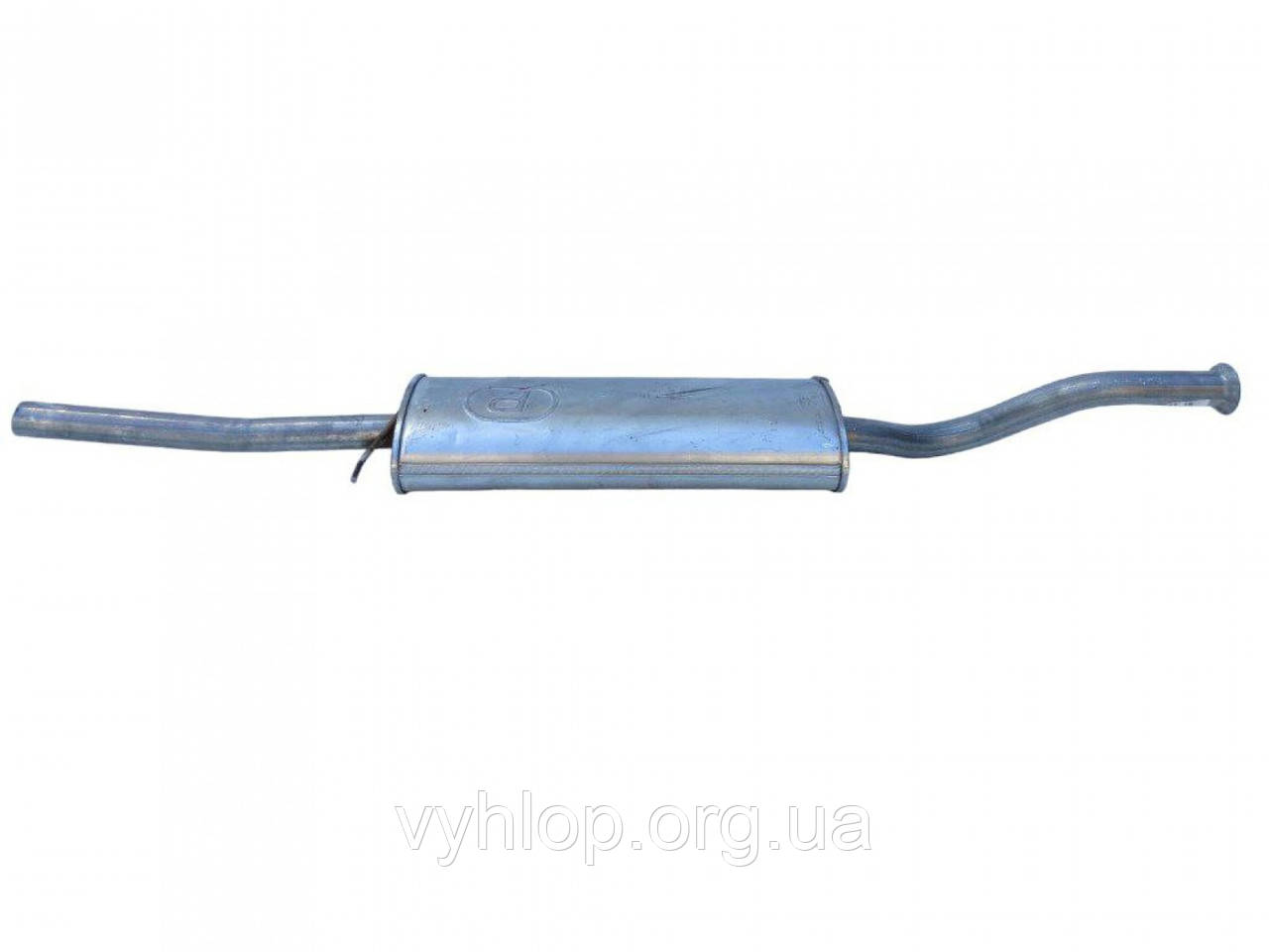 Глушник ВАЗ 2110 до 2006 року (11.16) закатної Польща Polmostrow алюминизированный