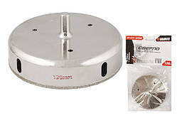 Свердло трубчасте GRANITE з алмазним напиленням для скла та плитки 120 мм 2-01-202