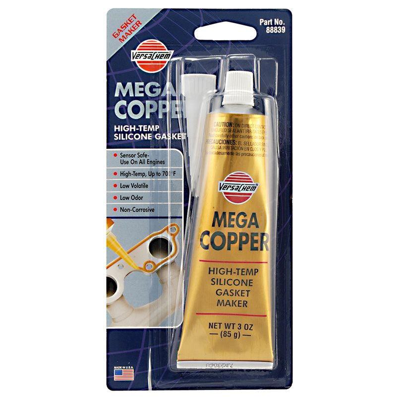 Герметик Versachem MEGA COPPER® SILICONE високотемпературний, 85г