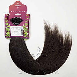 Натуральне Слов'янське Волосся на Капсулах 40 см 100 грам, Шоколад №02