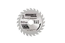 Диск пиляльний GRANITE для дерева з твердосплавними напайками 125х22.2х24Т 12000 об./хв 5-12-524