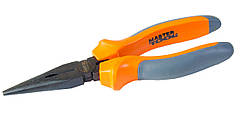 Щипці прямі MASTERTOOL 180 мм фосфатовані С50/HRC 55~65 25-2180