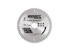 Диск пиляльний GRANITE для дерева з твердосплавними напайками 200х32х60Т адаптер 32-30/32-25.4 7600 об/хв