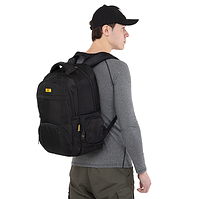 Міський функціональний Рюкзак GAT 729E 21л для тренувань і поїздок (чорний)