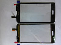 Сенсорное стекло LG D325, L70 Dual черное original.