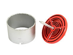 Свердло корончасте для плитки GRANITE 103 мм вольфрамове напилення з платформою 2-08-203