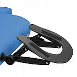 Масажний стіл складаний 4FIZJO Massage Table Alu W60 Blue, фото 5