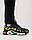 Чоловічі кросівки Nike Air Max Black Teal Yellow, чоловічі текстильні кеди Найк чорні, Чоловіче взуття, фото 6
