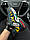 Чоловічі кросівки Nike Air Max Black Teal Yellow, чоловічі текстильні кеди Найк чорні, Чоловіче взуття, фото 8