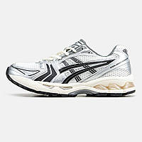 Мужские кроссовки Asics Gel Kayano 14 White Silver Black