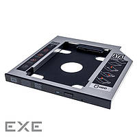 Фрейм-переходник Grand-X HDD 2,5" SATA2/SATA3 Slim 9,5mm (HDC-24С)