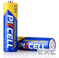 Батарейка солевая PKCELL 1.5V AA/R6, 2 штуки в упаковке (PC/R6-2S)