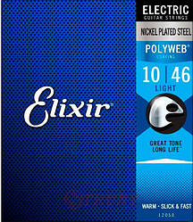 ELIXIR 12050 EL PW L Струни для електрогітари .010-.046