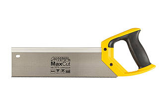 Ножівка пасувна MASTERTOOL 12TPI MAX CUT 300 мм загартований зуб 3D заточування полірована 14-2703