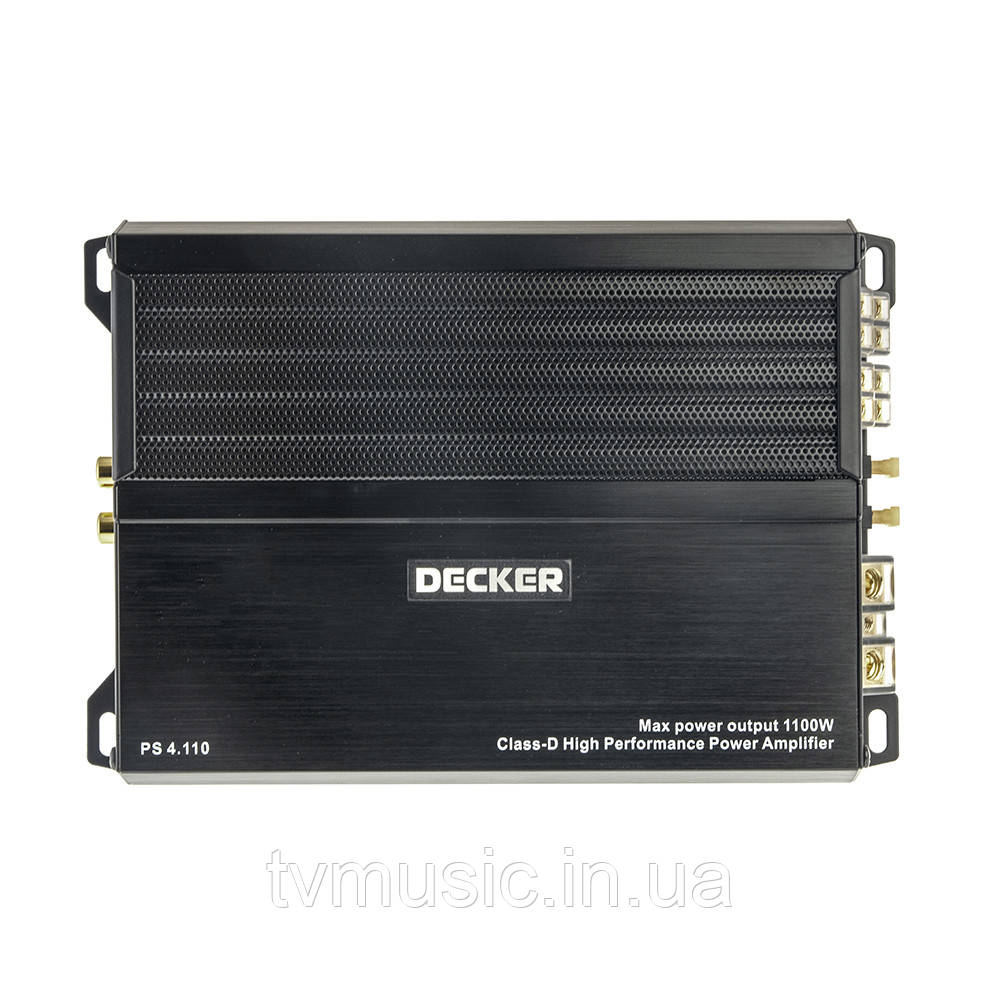 Підсилювач звуку Decker PS 4.110