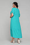 Плаття Лоретта бірюза 56 (101850) 62 56, фото 5