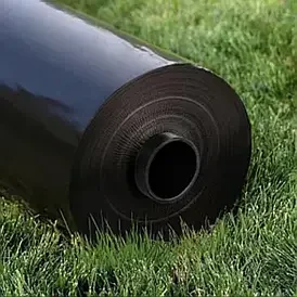 Плівка будівельна на метраж Союз Чорний 150 мкм 3 м Захисна будівельна плівка