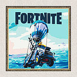 Картина за номерами Fortnite. Гра Фортнайт  30*30 см Орігамі LW 21831, фото 5