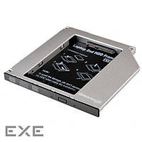 Фрейм-переходник Grand-X HDD 2.5" to notebook 9.5 mm ODD SATA/mSATA (HDC-24N)