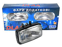 Додаткові фари протитуманні DLAA 1030 BW/H3-12V-55W/163*88mm