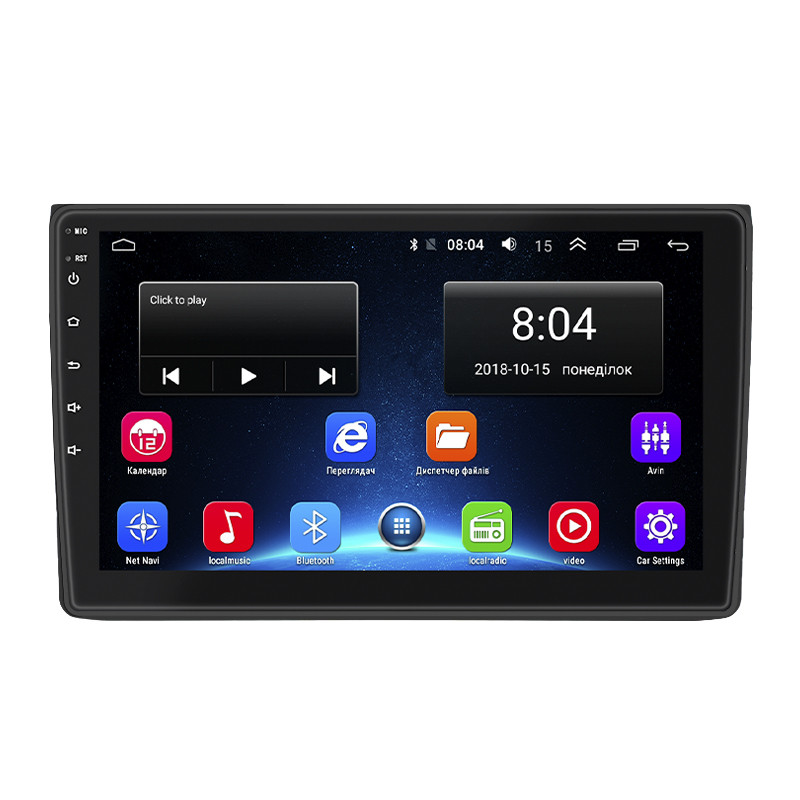 Штатна магнітола Lesko для Fiat Ducato II 2006-2011 екран 9" 2/32Gb Wi-Fi GPS Base 1 шт.