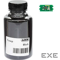 Тонер Kyocera-Mita Ecosys P3045, 375г Black +chip AHK (3203118)