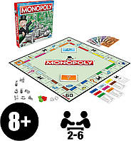 Настільна гра Класична Монополія Monopoly Classic Game C1009 Hasbro Мова гри: англійська