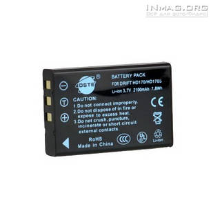 Акумулятор для екшн відеокамери Drift HD170, 2300 mAh., фото 2