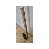 Світильник на підлогу з дерева ручної роботи. Торшер, фото 5