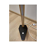 Світильник на підлогу з дерева ручної роботи. Торшер, фото 6