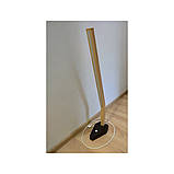 Світильник на підлогу з дерева ручної роботи. Торшер, фото 2