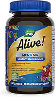 Nature's Way Alive! Men s 50+ Multivitamin Gummy 60 конфет