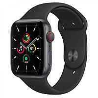 Смарт-часы Apple Watch SE GPS + Cellular 44mm Space Gray Aluminum Case with Black Sport B. (MYER2) [52784]