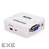 Конвертер VOLTRONIC Mini HDMI - VGA White (YT-CM-HDMI/VGA)