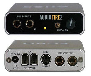 ECHO AUDIOFIRE 2 Аудіоінтерфейс FireWire 4х6