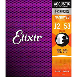 ELIXIR 11052 AC NW L Струни для акустичної гітари .012-.053