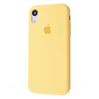 Silicone Case for iPhone XR Yelow/Желтый