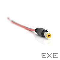 Разъем питания VOLTRONIC DC-M (D 5,5x2,1мм) => кабель длиной 30см (YT-DC-M-30 black -red)